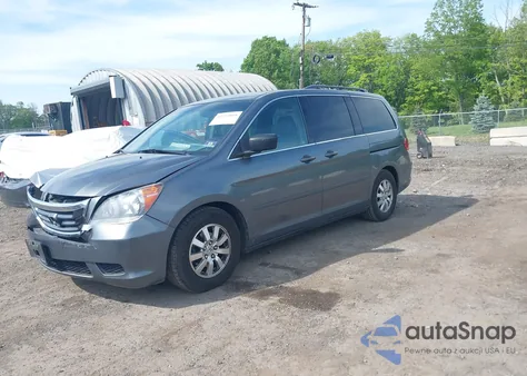 2010 Honda Odyssey Ex-L z USA, uszkodzony, nr VIN 5FNRL3H79AB097848